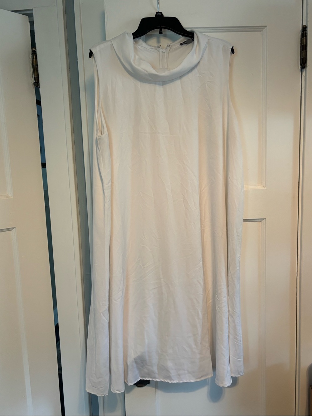 Women’s White High Neck Dress